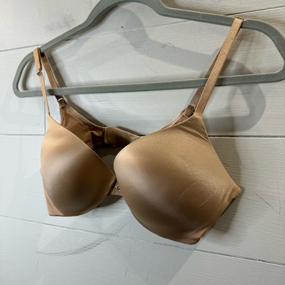 Victoria's Secret | NWOT Seamless Tan Bra So Obsessed Push Up Bra Size 34C - Picture 3 of 9